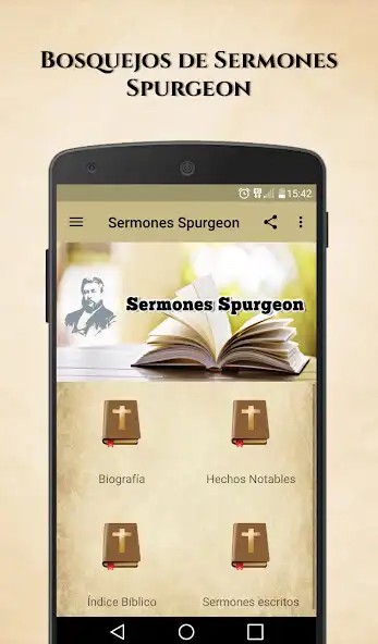 Play Bosquejos de Sermones Spurgeon  and enjoy Bosquejos de Sermones Spurgeon with UptoPlay
