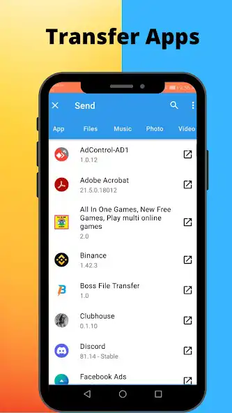 Play Boss File Transfer - Share Apps, Musics  Pics as an online game Boss File Transfer - Share Apps, Musics  Pics with UptoPlay
