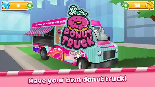 Play Boston Donut Truck - Fast Food Cooking Game