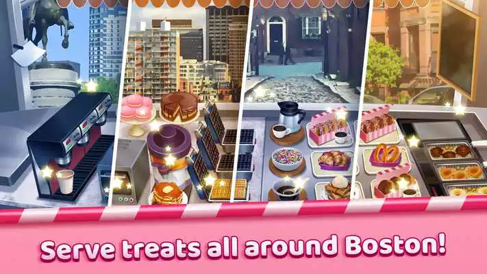 Play Boston Donut Truck - Fast Food Cooking Game