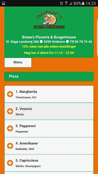 Play Botans Pizzeria  Burgerhouse as an online game Botans Pizzeria  Burgerhouse with UptoPlay