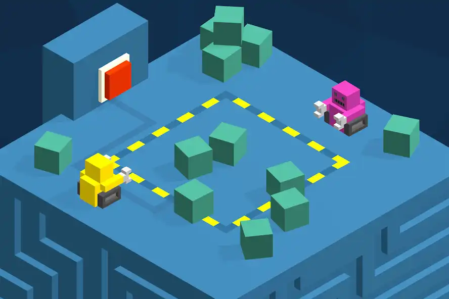 Play BotSumo: Battle Arena 2-player as an online game BotSumo: Battle Arena 2-player with UptoPlay