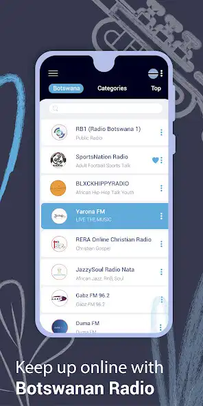 Play Botswana Radio - Live FM Player as an online game Botswana Radio - Live FM Player with UptoPlay
