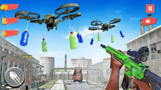Play Bottle 3D Shooting Expert - Bottle Shooter  and enjoy Bottle 3D Shooting Expert - Bottle Shooter with UptoPlay