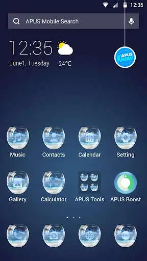 Play Bottle-APUS Launcher theme