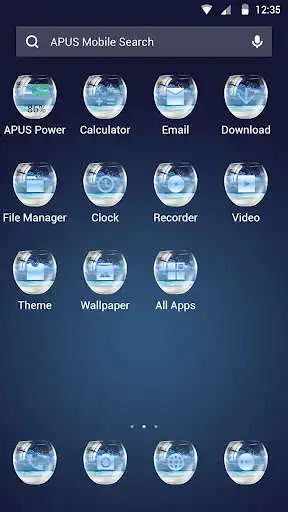 Play Bottle-APUS Launcher theme