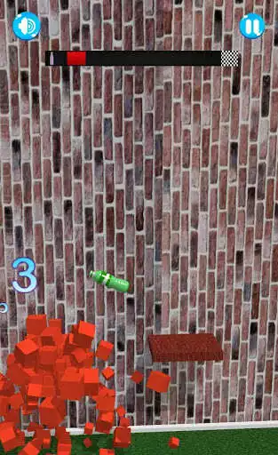 Play Bottle Flip 3D Game as an online game Bottle Flip 3D Game with UptoPlay