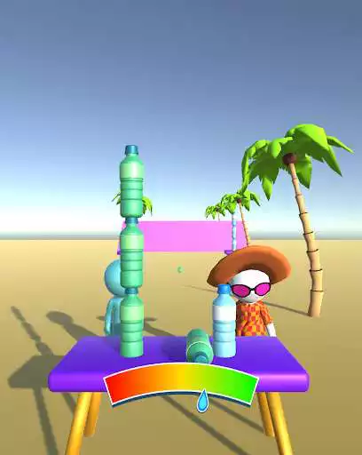 Play Bottle Flip 3D  and enjoy Bottle Flip 3D with UptoPlay