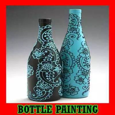 Play Bottle Painting Designs