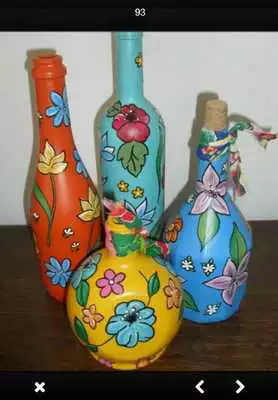 Play Bottle Painting Designs