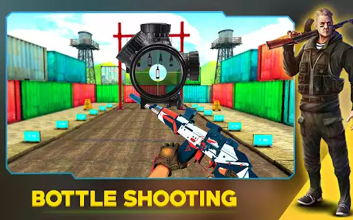 Play Bottle Shooting: Epic Shoot 3D  and enjoy Bottle Shooting: Epic Shoot 3D with UptoPlay