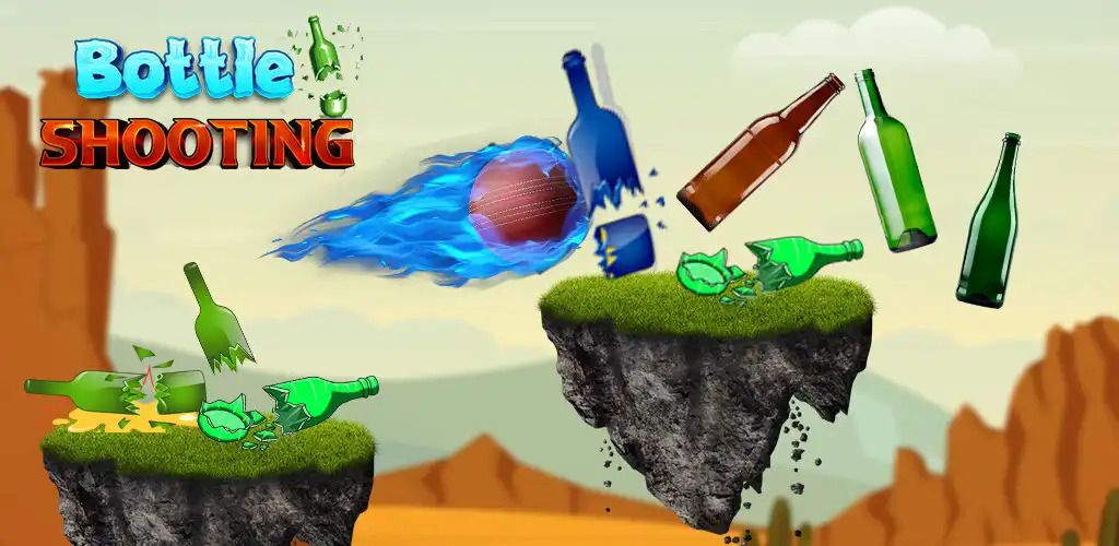 Play Bottle Shooting Game Fun Games as an online game Bottle Shooting Game Fun Games with UptoPlay