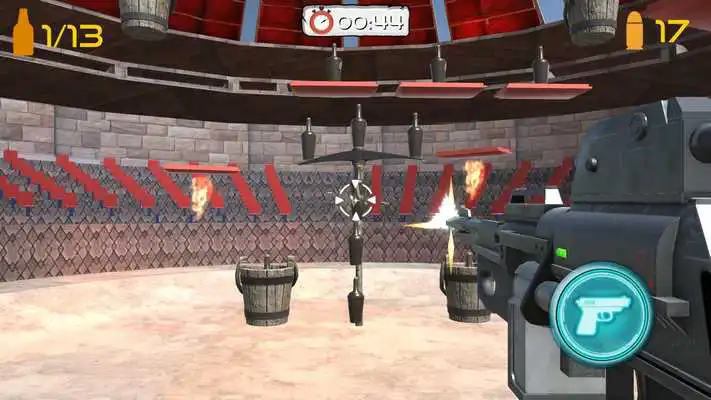 Play Bottle Shooting Sniper 3D:Shoot Bottle Arena Game