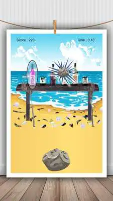 Play Bottle Shoot : New Beach Sniper game