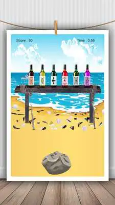 Play Bottle Shoot : New Beach Sniper game