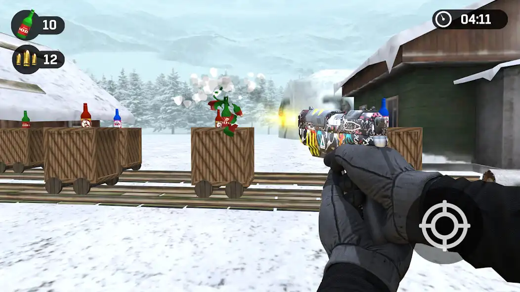 Play Bottle Smash - Shooting Range as an online game Bottle Smash - Shooting Range with UptoPlay