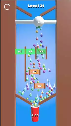 Play Bounce All and Collect Balls as an online game Bounce All and Collect Balls with UptoPlay