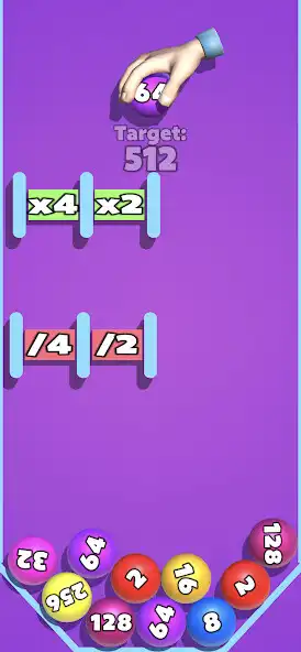 Play Bounce Ball 2048  and enjoy Bounce Ball 2048 with UptoPlay