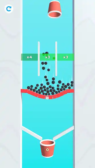 Play Bounce Ball: Red pong cup  and enjoy Bounce Ball: Red pong cup with UptoPlay