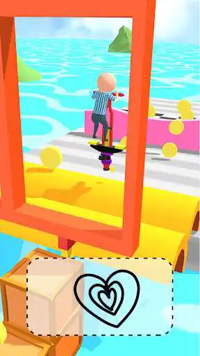 Play Bounce doodle as an online game Bounce doodle with UptoPlay