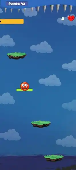 Play Bounce Down as an online game Bounce Down with UptoPlay