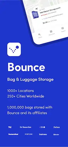 Play Bounce: Luggage Storage Nearby  and enjoy Bounce: Luggage Storage Nearby with UptoPlay