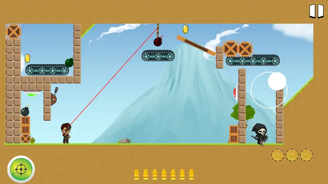 Play Bounce the Bullet  and enjoy Bounce the Bullet with UptoPlay