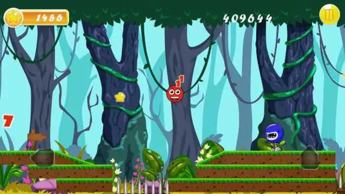 Play Bouncing Ball - Red King