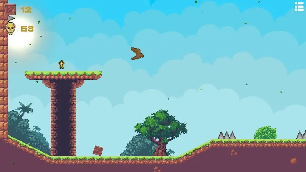 Play Bouncing Box - Hardcore 2d Platformer  and enjoy Bouncing Box - Hardcore 2d Platformer with UptoPlay