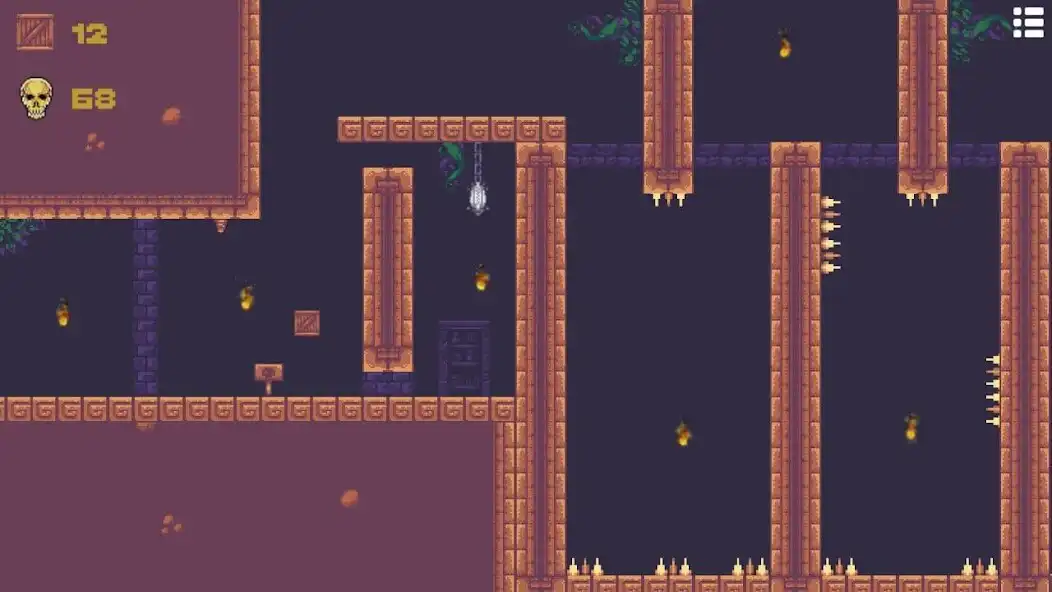 Play Bouncing Box - Hardcore 2d Platformer as an online game Bouncing Box - Hardcore 2d Platformer with UptoPlay