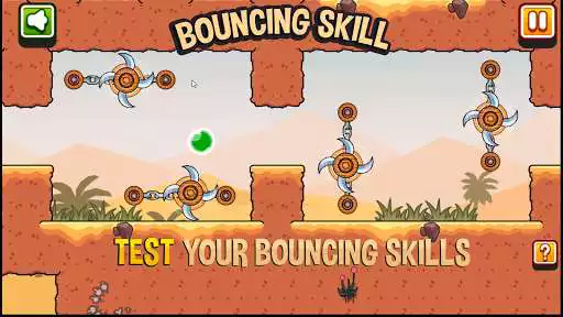 Play Bouncing Skill : ball game as an online game Bouncing Skill : ball game with UptoPlay