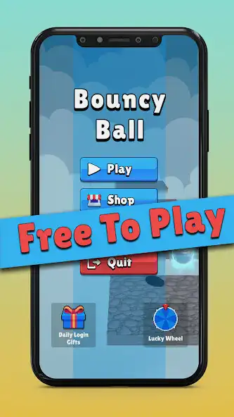 Play Bouncy Ball Saga: Tile Jumper  and enjoy Bouncy Ball Saga: Tile Jumper with UptoPlay