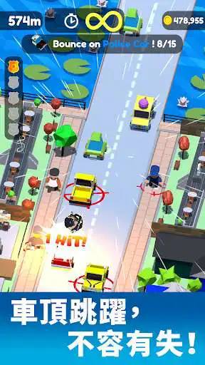 Play Bouncy Cops 3D as an online game Bouncy Cops 3D with UptoPlay
