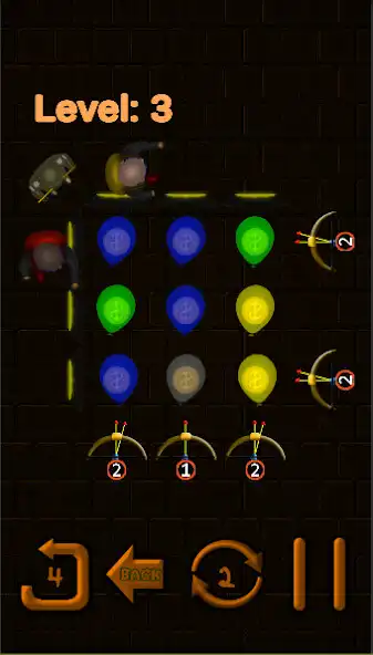 Play Bounty Ballons Puzzle Game as an online game Bounty Ballons Puzzle Game with UptoPlay