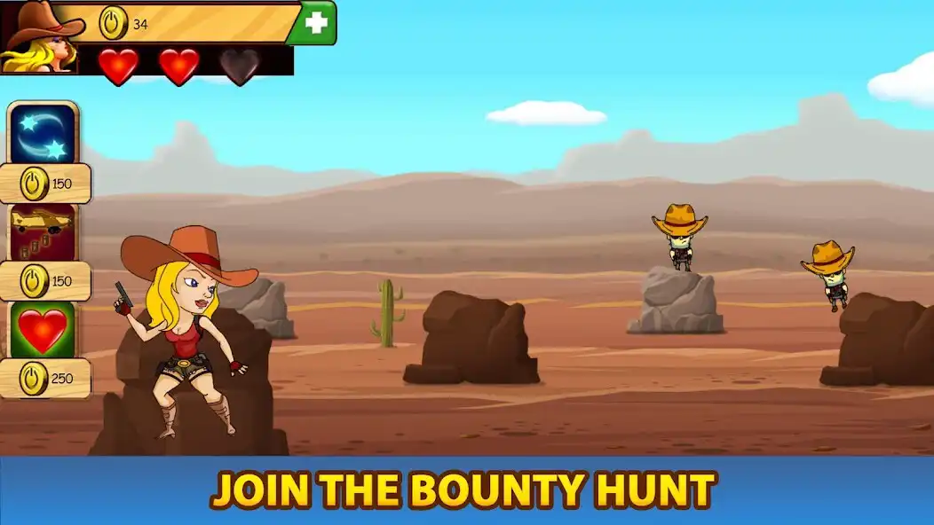 Play Bounty Hunter - Jane Wilde as an online game Bounty Hunter - Jane Wilde with UptoPlay