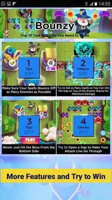 Play Bounzy! Warriors Cheats: Tips  Strategy Guide