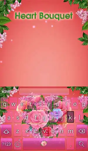 Play Bouquet Animated Keyboard + Live Wallpaper as an online game Bouquet Animated Keyboard + Live Wallpaper with UptoPlay