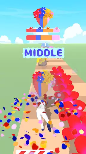 Play Bouquet run as an online game Bouquet run with UptoPlay