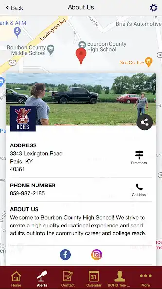 Play Bourbon County High School as an online game Bourbon County High School with UptoPlay