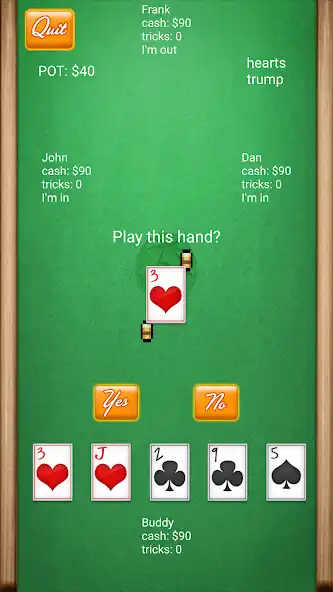 Play Bourre as an online game Bourre with UptoPlay