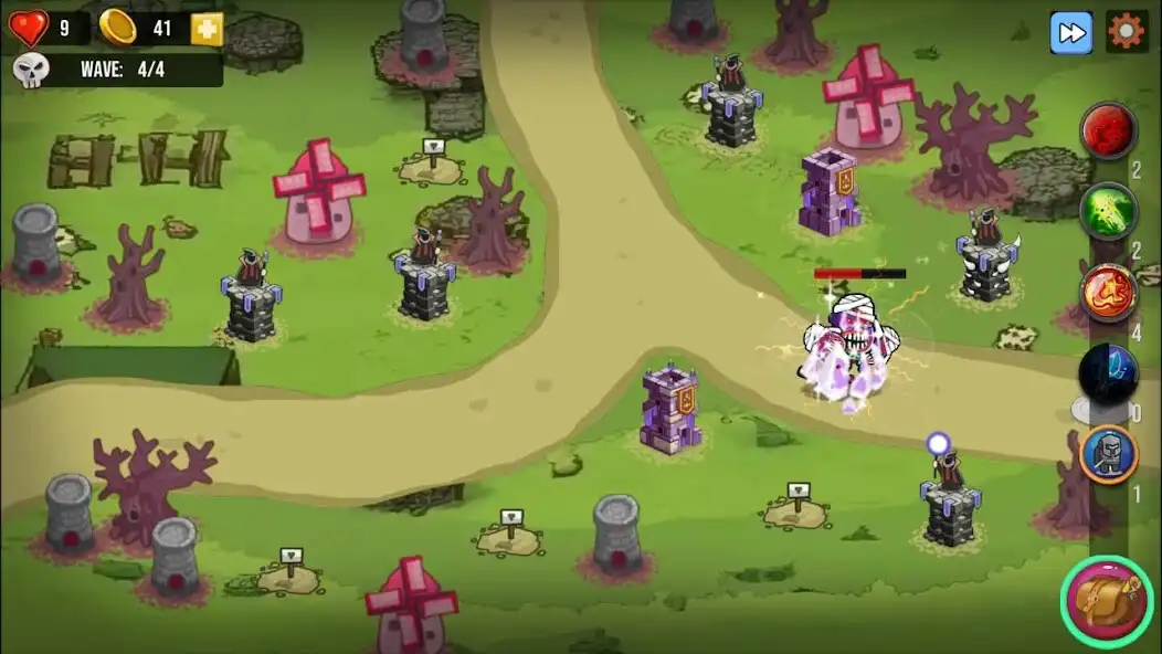 Play Bowguard Tower Defense as an online game Bowguard Tower Defense with UptoPlay