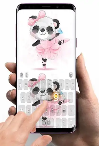 Play Bowknot Girly panda keyboard  and enjoy Bowknot Girly panda keyboard with UptoPlay