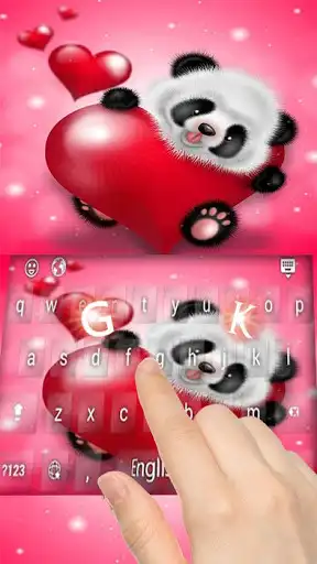 Play Bowknot Girly panda keyboard as an online game Bowknot Girly panda keyboard with UptoPlay