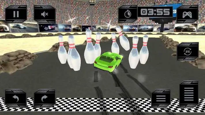 Play Bowling Car Stunts Play Bowling Car Stunts