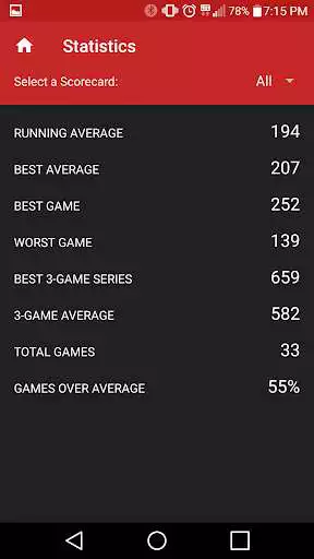 Play Bowling Scorecard as an online game Bowling Scorecard with UptoPlay