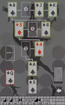Play Bowling solitaire