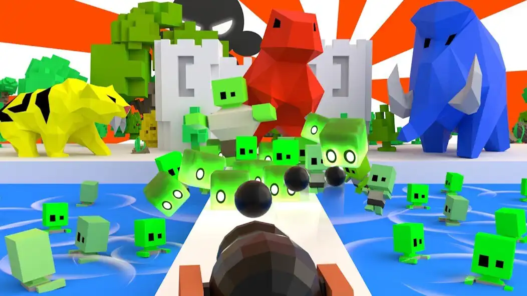 Play Bowling vs Zombies  and enjoy Bowling vs Zombies with UptoPlay
