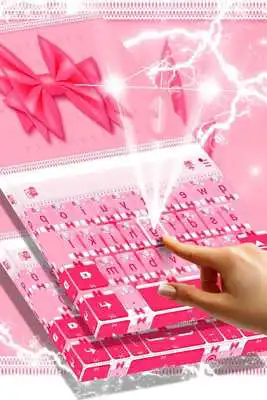 Play Bow Pink Pastel Keyboard