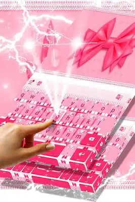 Play Bow Pink Pastel Keyboard