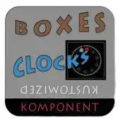 Free play online Box - 12 clock komponents KLWP APK Free play online Box - 12 clock komponents KLWP APK